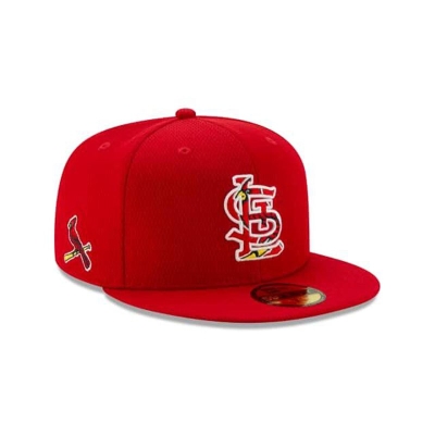 Sapca New Era St. Louis Cardinals MLB Batting Practice 59FIFTY Fitted - Rosii